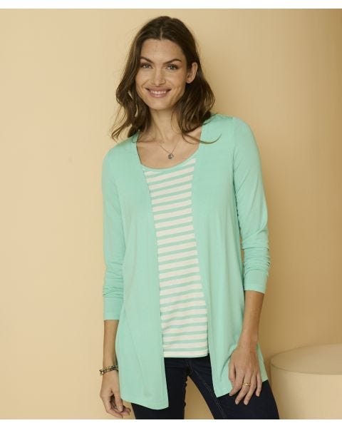 2-in-1 Cardigan & Top 