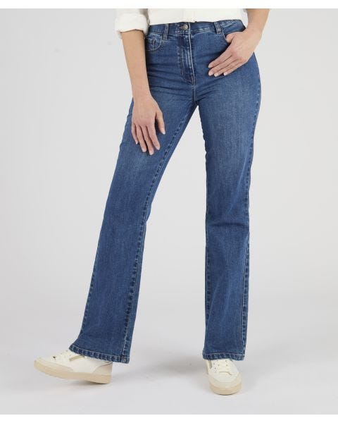 Denim Flared Jeans