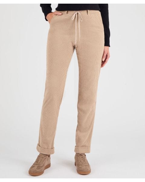 Pull-on Cord Trousers