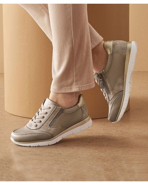 Amortyl Zip and Lace Up Trainers 