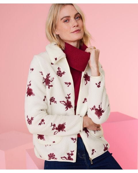 Thermolactyl Embroidered Fleece