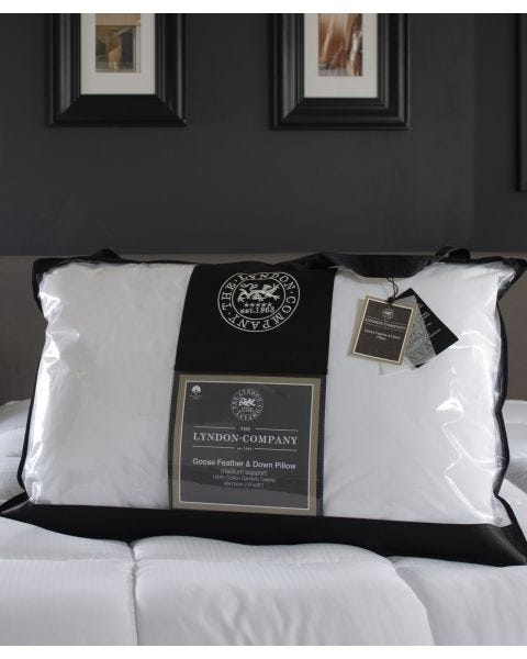 Luxe Goose Feather & Down Pillow