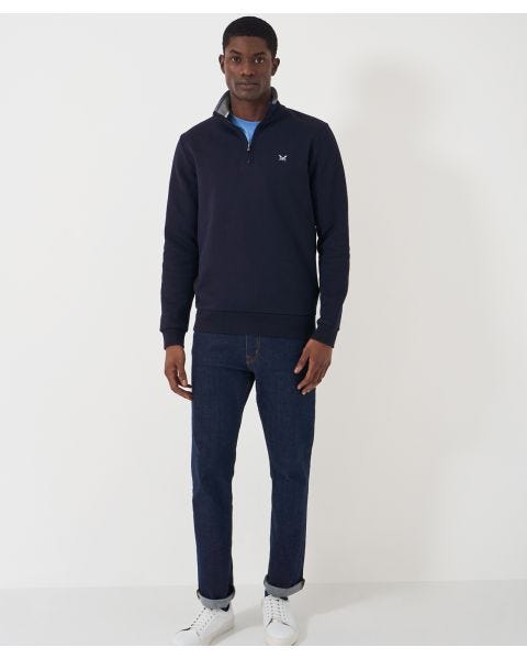 Crew Clothing - Classic Half Zip Sweatshirt