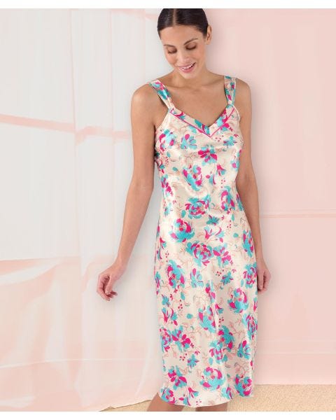 Satin Strappy Nightdress