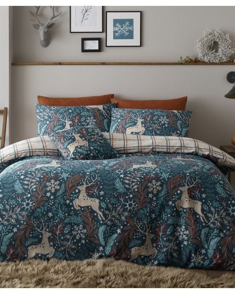 Winter Stags Duvet Set 