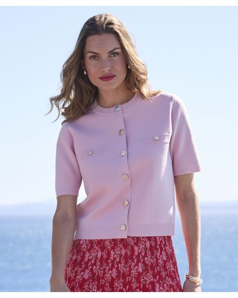Short Sleeve Cardigan