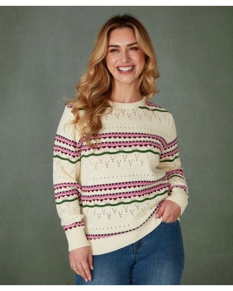 First Avenue Stripe Jumper