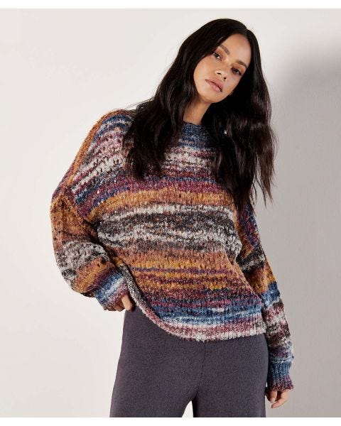 Apricot Stripe Jumper