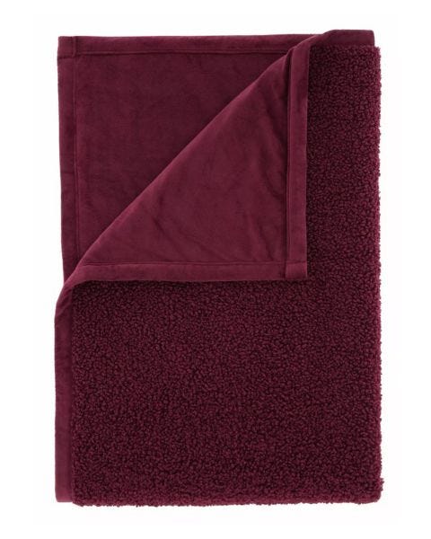 So Soft Velvet Boucle Throw