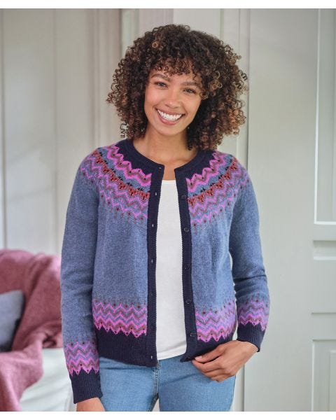 WoolOvers Fairisle Cardigan