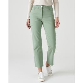 Cotton Stretch Trousers - Trousers 
