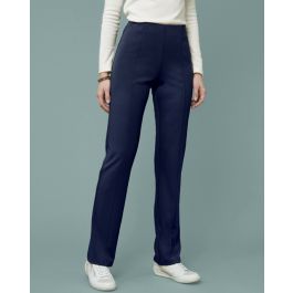 Ponte Straight-leg Trousers - Trousers 