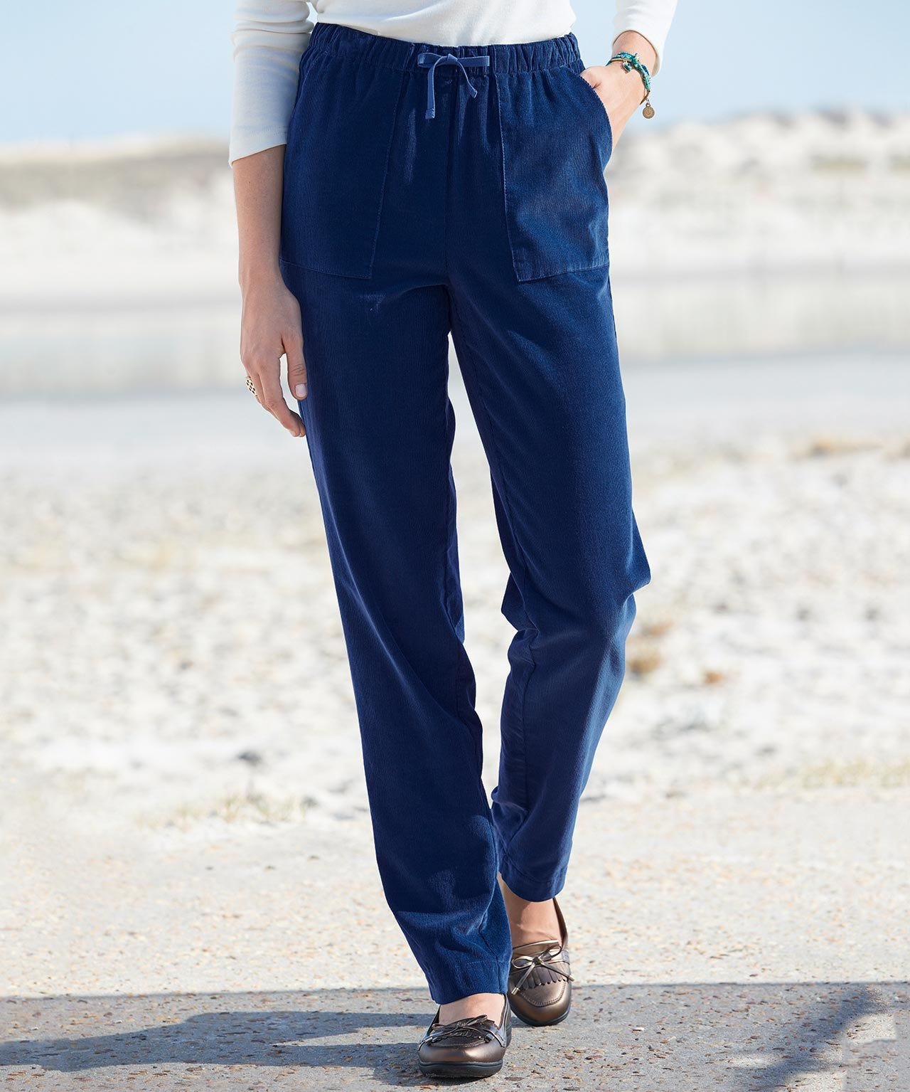 Ladies stretch hot sale cords