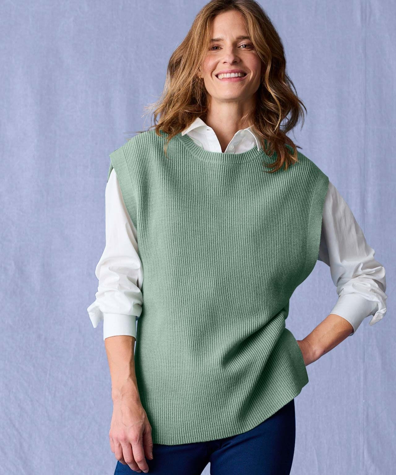 Sleeveless Jumper Sweater