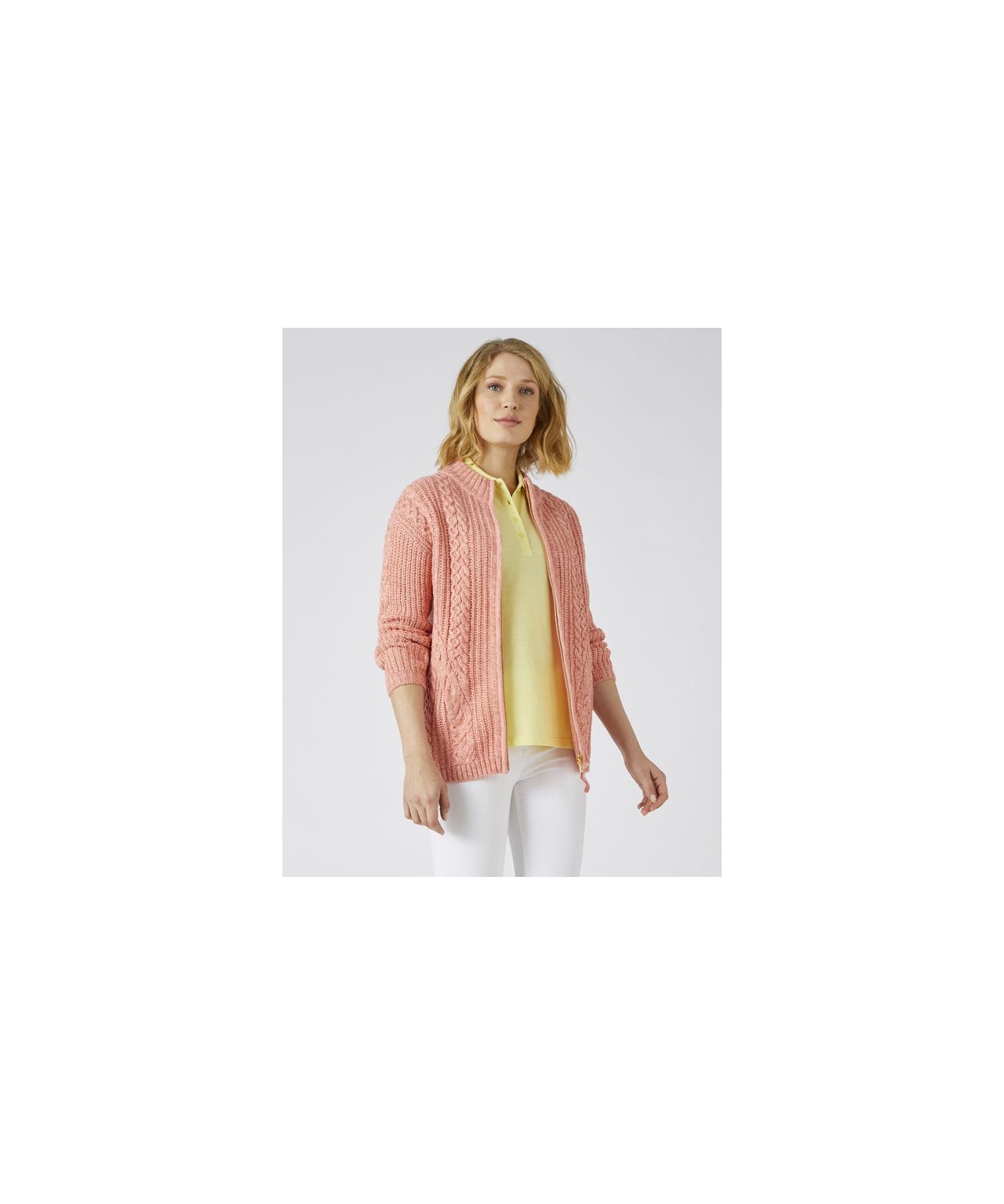 Toasty Thermal Zip Cardigan - Cardigan - Damart.co.uk