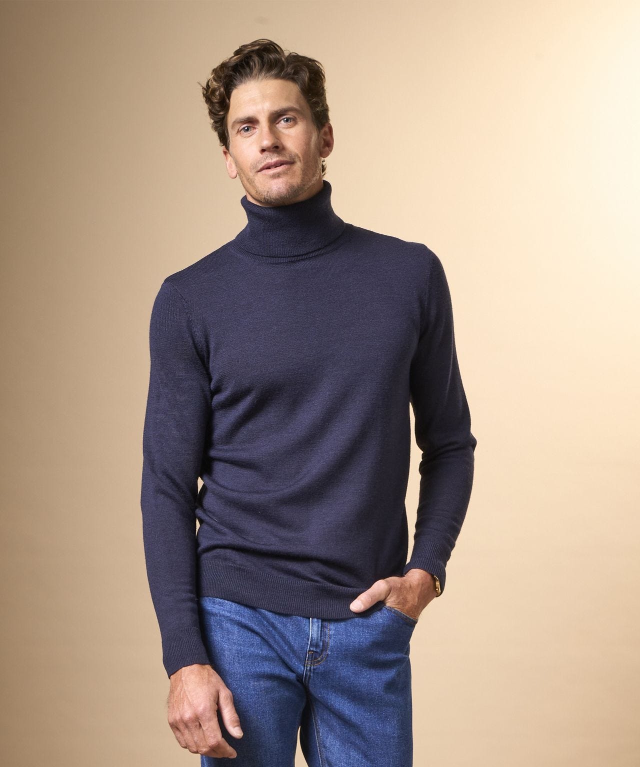 Thermal Roll Neck Sweater Pull Damart