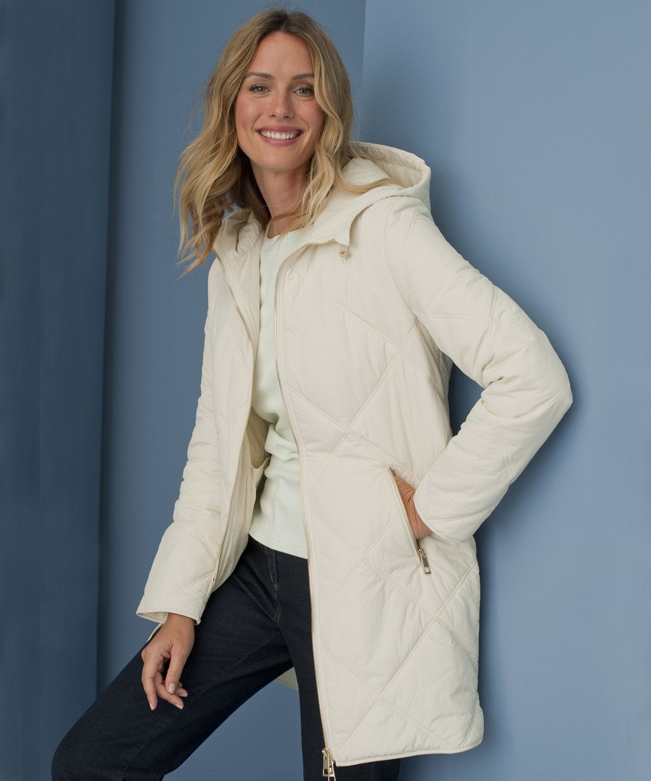 Padded Coat Damart Womens Jackets Women's Coats Jackets Ladies