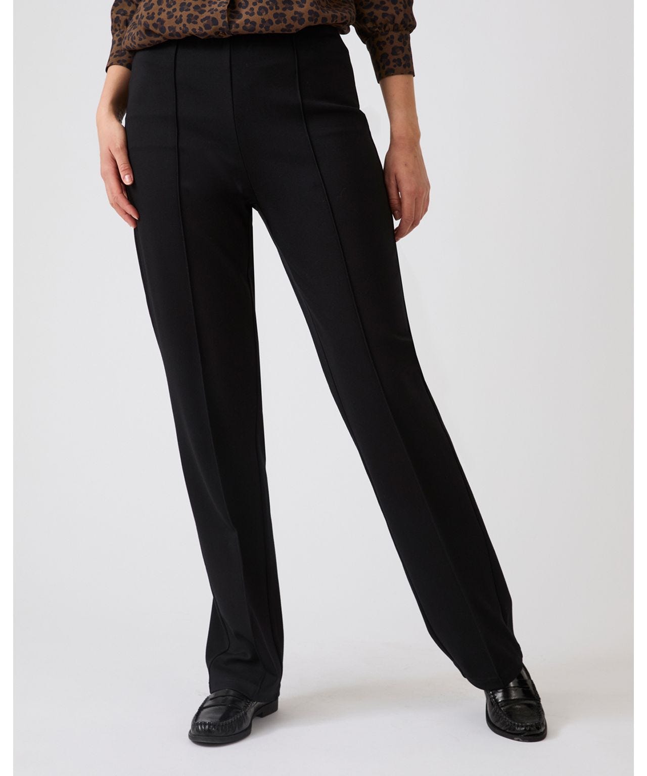 Perfect Fit Straight-leg Milano Trousers