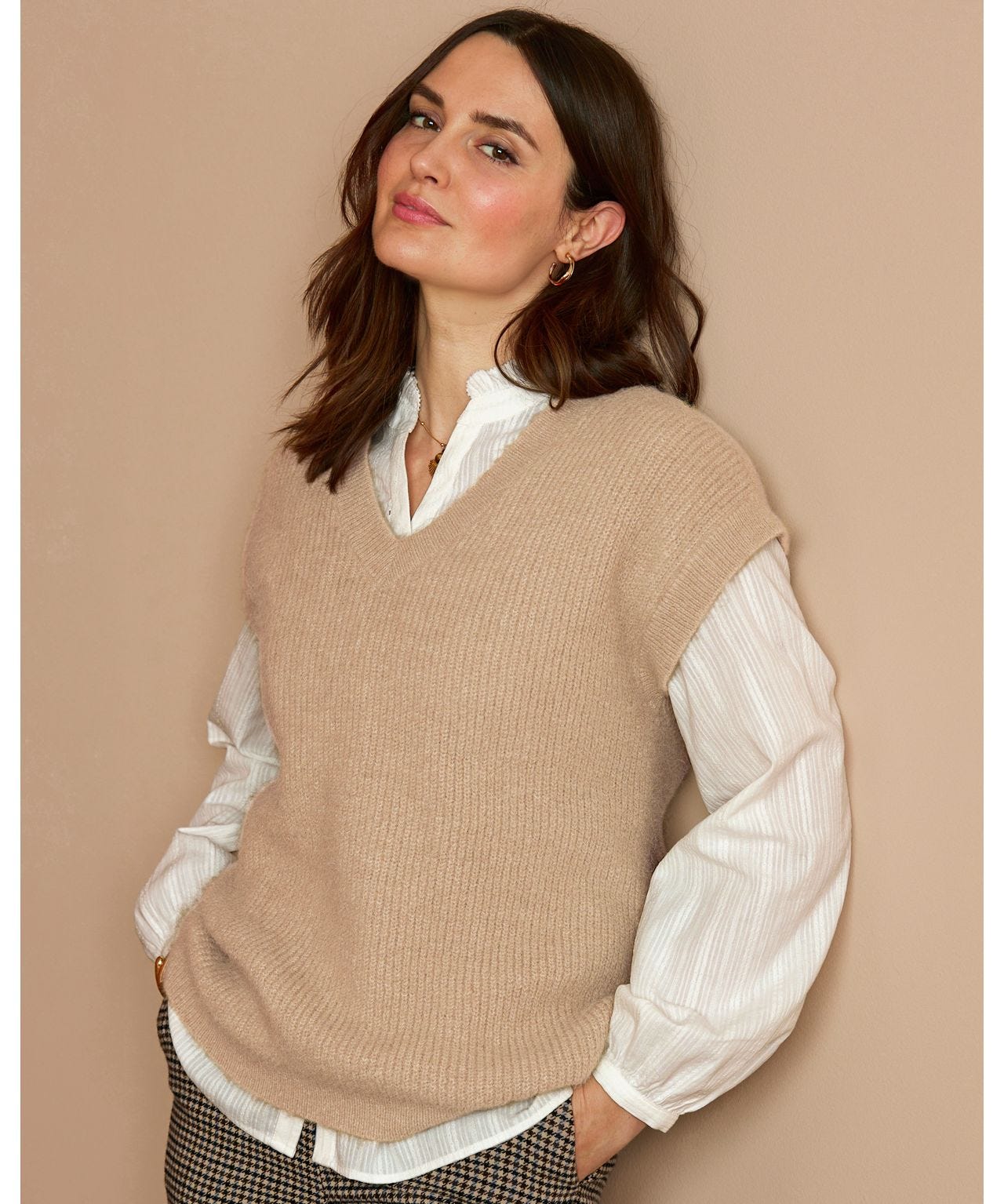 Thermal Sleeveless Jumper