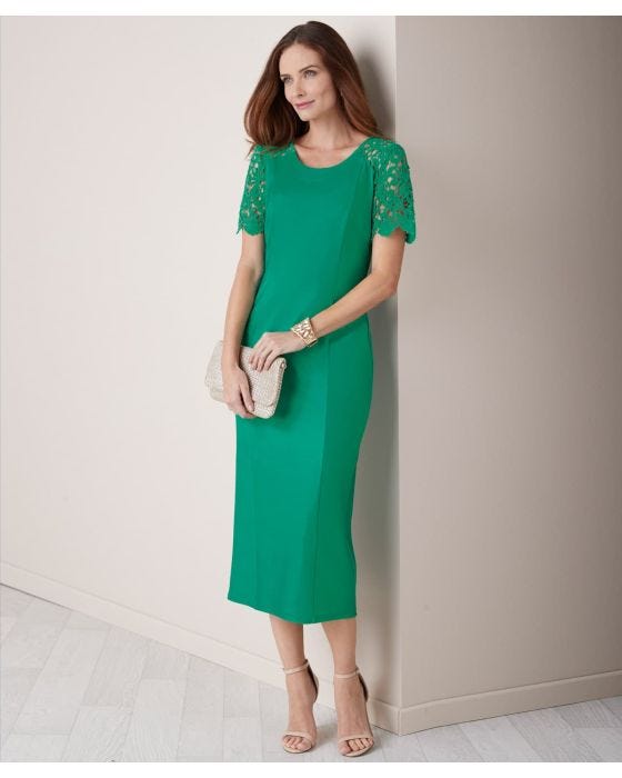Lace Dress Dress Damart