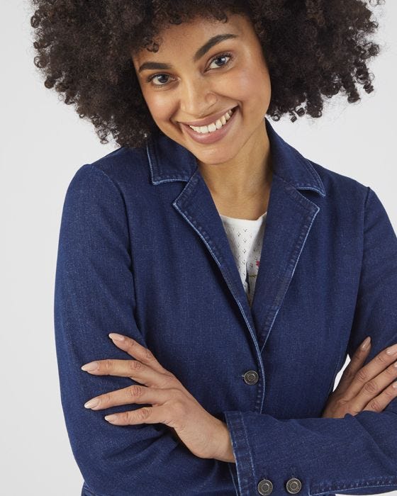 Damart denim clearance jacket