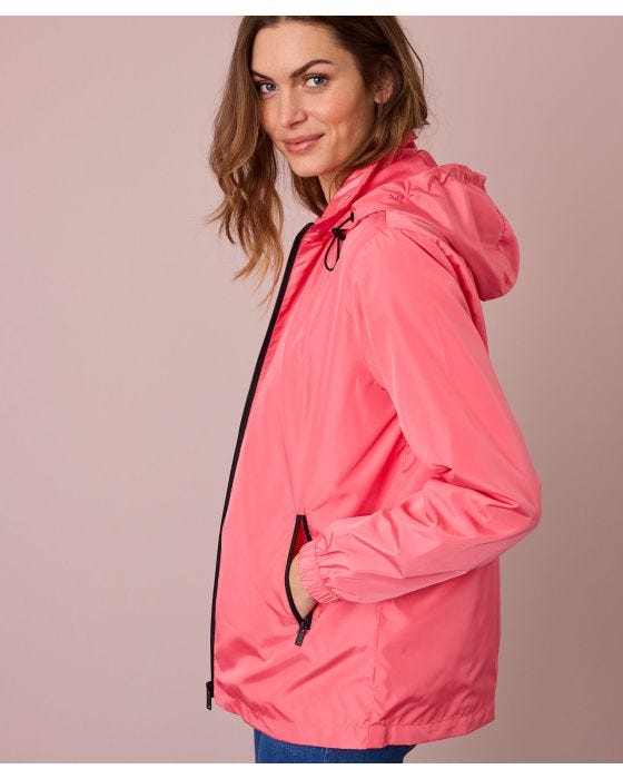 Women's gallery hooded lined rain jacket 2025