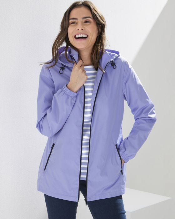 Lilac rain shop coat