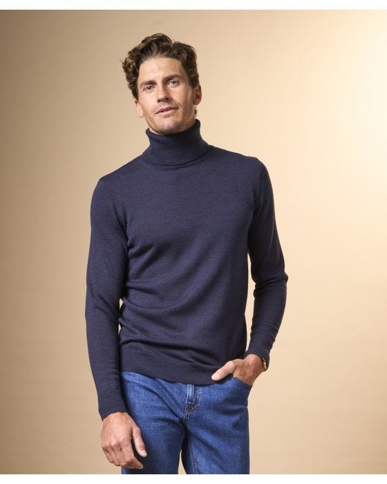 Men's polo best sale neck tops uk