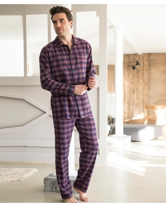 Winceyette Pyjamas - Pyjama - Damart.co.uk