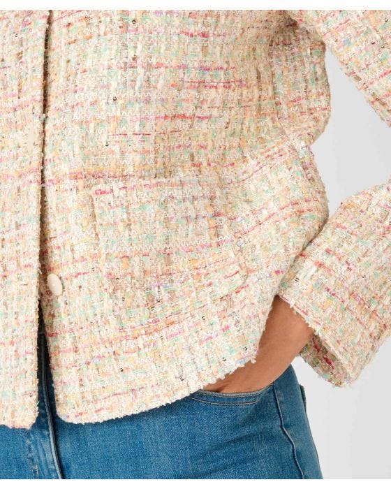 Tweed Sparkle Jacket - Jacket - Damart.co.uk