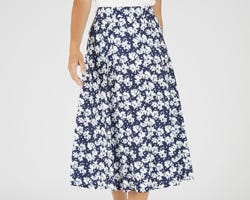 > Floral Skirt