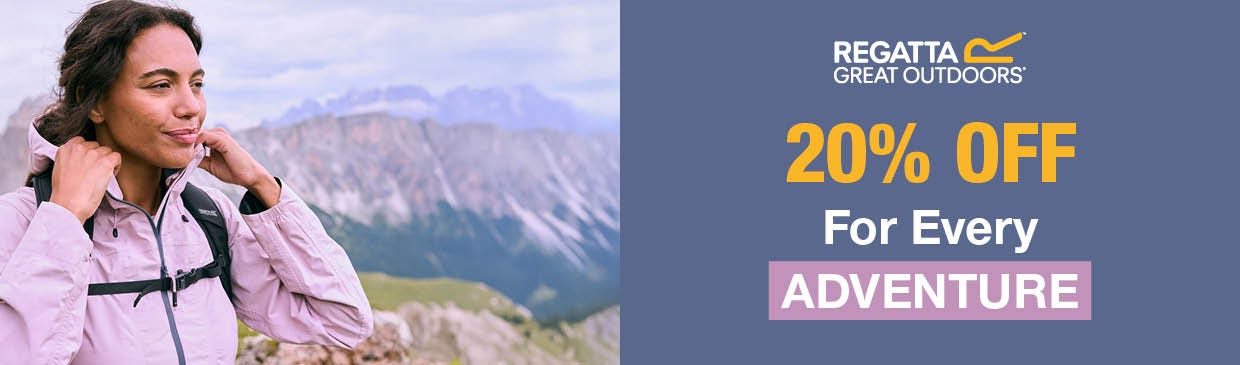 20% off Regatta