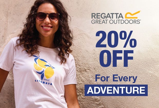20% off Regatta