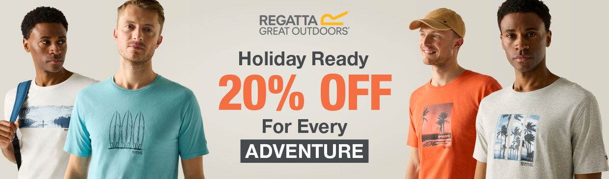 20% off Regatta