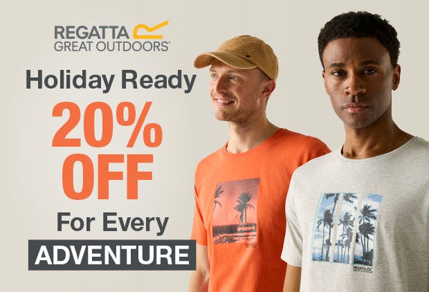 20% off Regatta