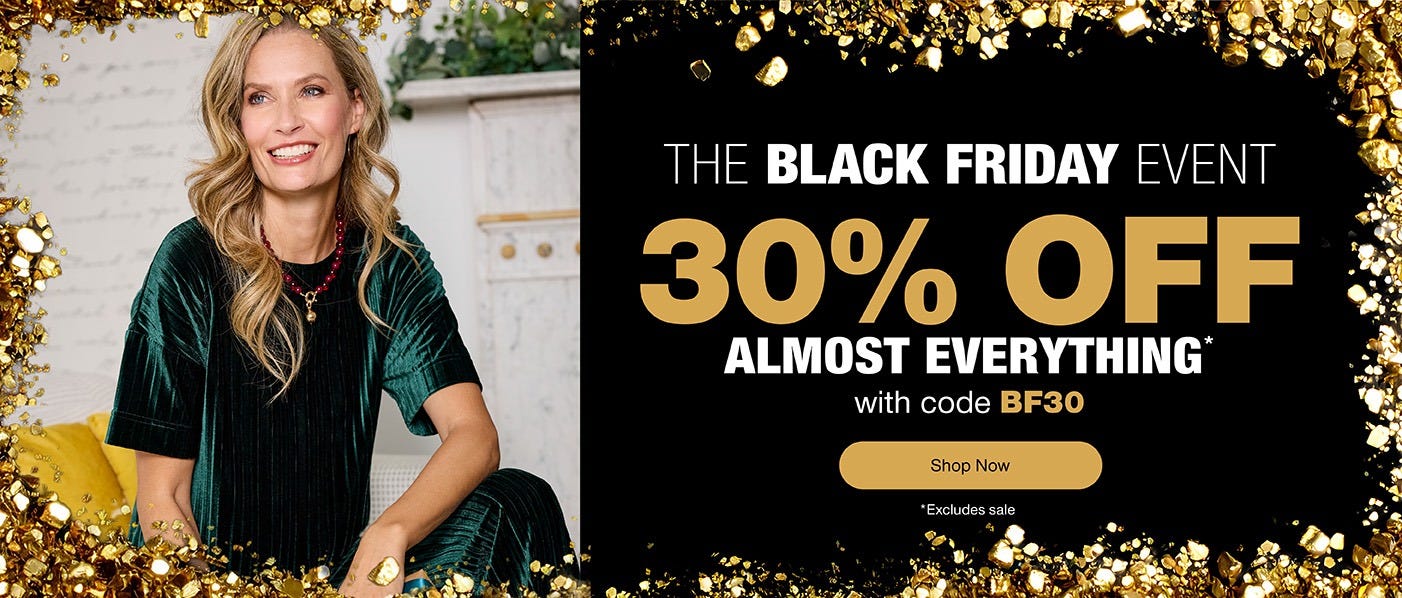 Black Friday - 30% off with code BF30 - Shop now