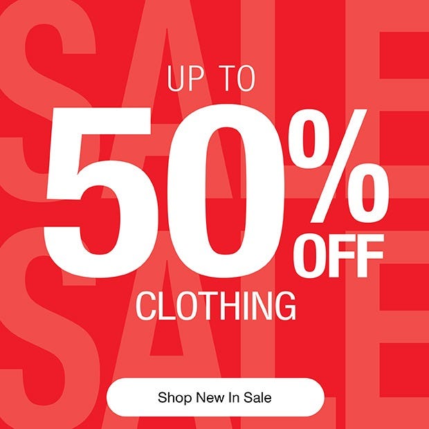 up to 50% off sale - Shop sale