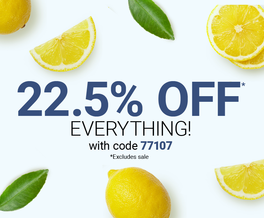 22.5% off with code 77107