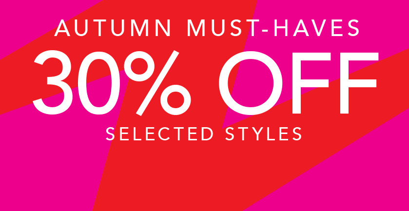 Shop autumn sale