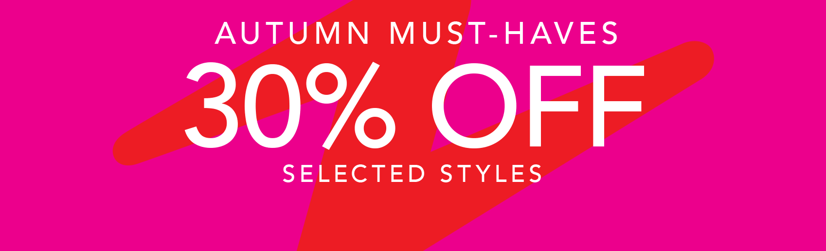 Shop savings 30% off