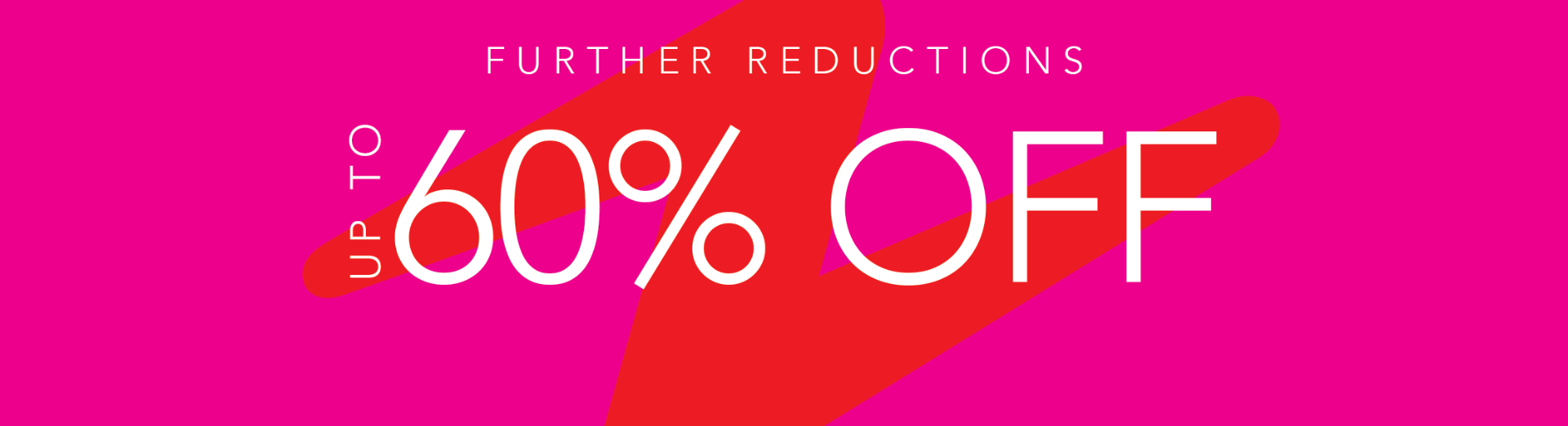 Final clearance - up to 60% off