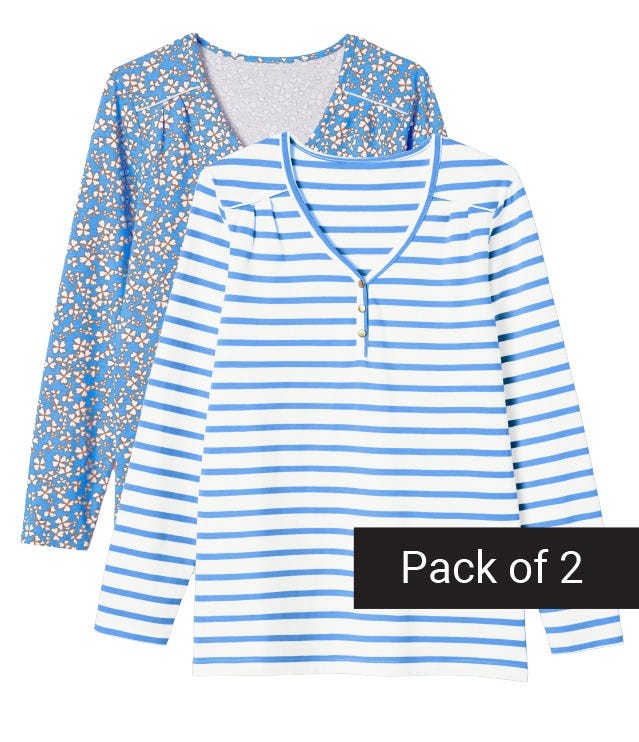 2 pack blue