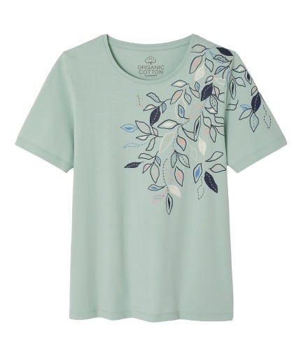 placement print t-shirt