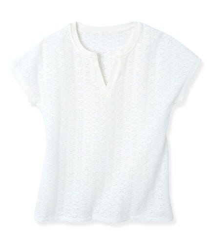 broderie look top