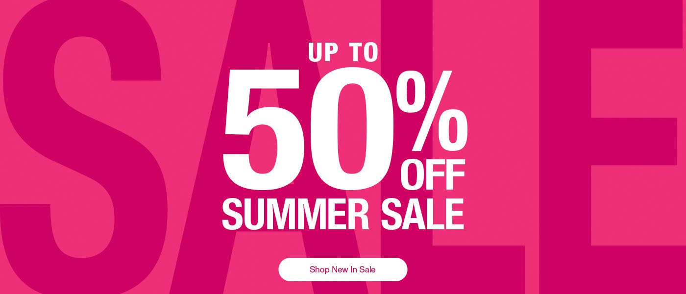 Summer sale - up to 50% off