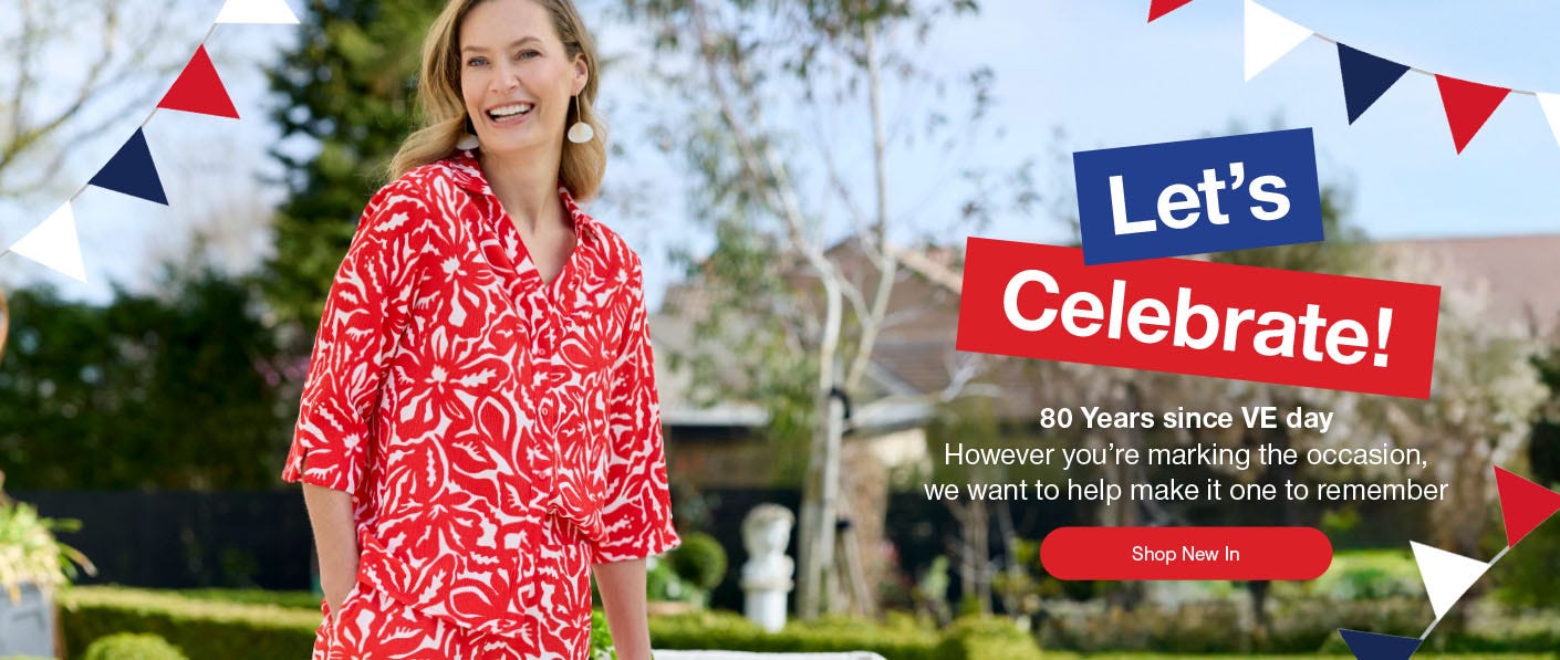 Let's celebrate VE day - Shop new in