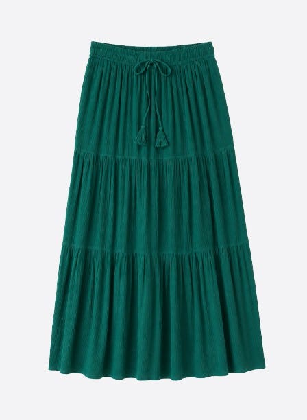 Crinkle skirt