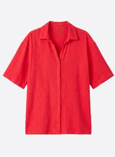 Crinkle shirt