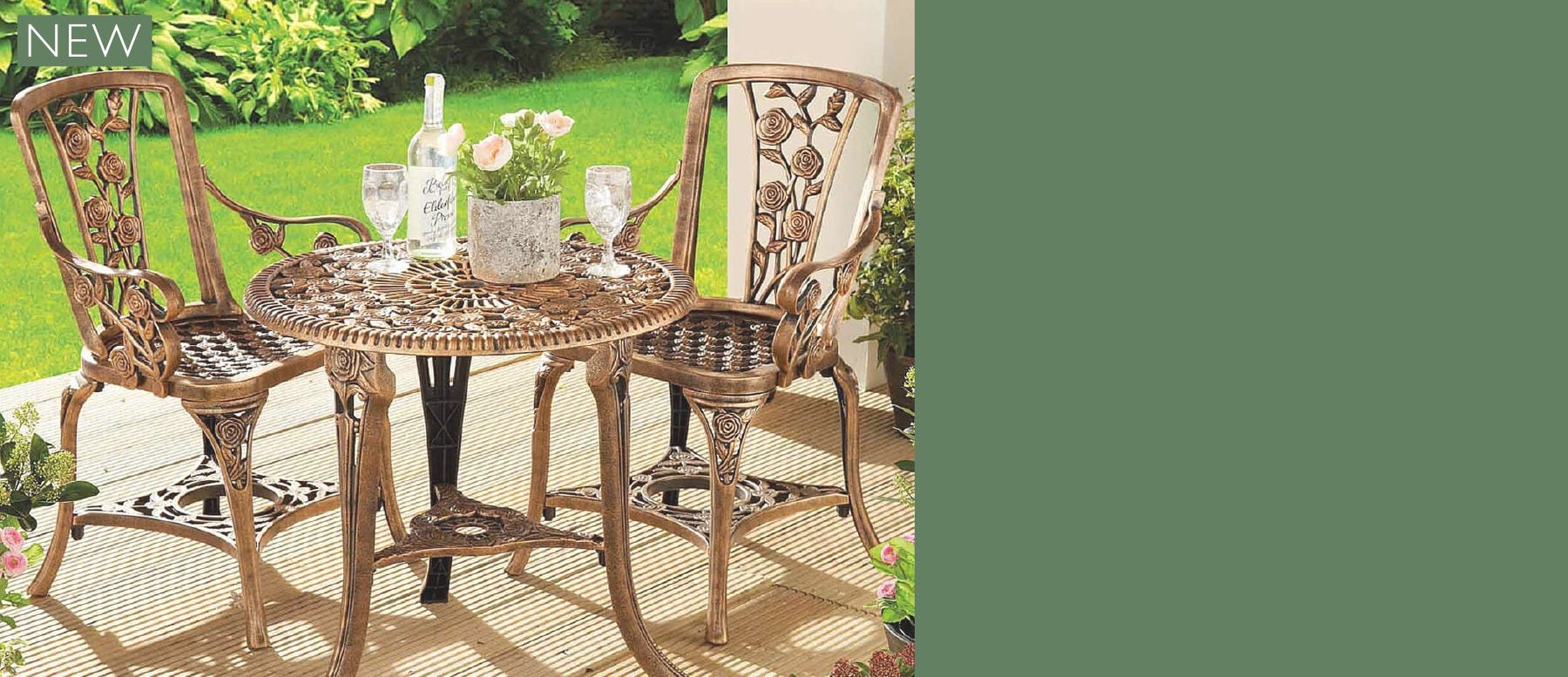 Shop garden