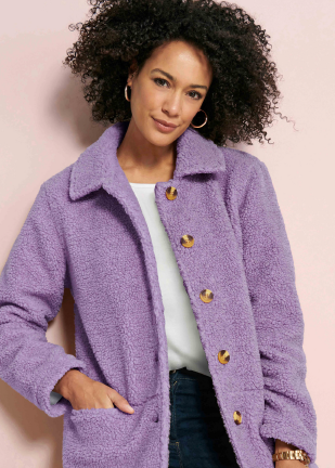 Fleece coat